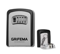 GRIFEMA Key Safe Wall Mounted Police Approved, Lock Box Outdoor 4 Digit New One