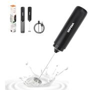 GRIFEMA Milk Frother Rechargeable, Coffee Frother Hand Held, Portable Mini Electric Coffee Whisk Mixer BPA Free, Ergonomic, Easy to Clean, Milk Whisk for Protein Shakes, Lattes, Matcha