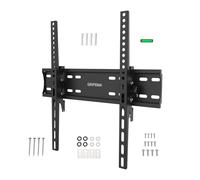 GRIFEMA GB1004-2 TV Wall Bracket for 26-65 inch, TV Bracket Tilt and Universal, up to 50kg, Max VESA 400x400mm, Wall Mount with Spirit Level, Flat and Slim