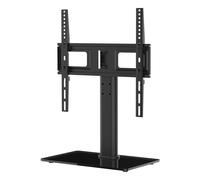 GRIFEMA Universal TV Stand for 2655 Inch TVs, Max 45kg, 8mm Tempered Glass