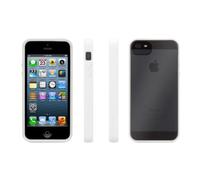 Griffin Back Case - Essential - Reveal - Apple iPhone 5/5S - White/Transparent