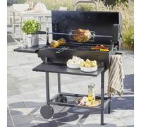 Griffin Ky740A Black Charcoal Rectangle Bbq