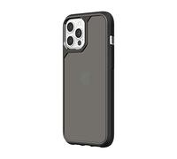 Griffin Survivor Strong GIP-053-BLK Case, Military Standard Case for Apple iPhone 12 Pro Max (6.7 Inches), 3 m Drop-proof, Shock Absorbing Corners, Qi Compatible Mobile Phone Case, Transparent Black