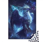 Griffin Legendary Creature 1000 Piece Jigsaw Puzzle for Adults, 52x38cm/1000pcs, White Cardboard, Gift Idea for Puzzle Lovers And Quiet Weekends