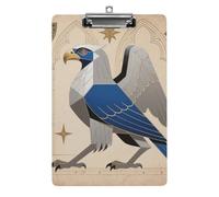 Griffin Medieval Style Clipboard,Decorative Clip Board Acrylic Clipboards with Low Profile Metal Clip for Office,Teachers,Standard Letter Size 8.5x12.5