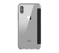 Griffin Reveal Wallet Slim Case Cover For iPhone XS & X - Black/Clear - GB43806