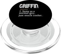 GRIFFIN Same As A Normal Guy Just Much Cooler Personalized PopSockets PopGrip for MagSafe