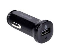 Griffin Single Port 2.4A USB In-Car Charger | LED Indicator & ChargeSensor Technology - GP-012-BLK (Black)