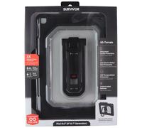 Survivor All-Terrain 10.2" iPad Case - iPad Cover with Military-Grade Drop Protection + Integrated Screen Protection - Features Sealed Ports & Buttons (9th, 8th & 7th Generation) (Black)