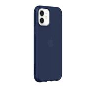 Griffin Survivor Clear Case, Military Standard, for Apple iPhone 12/12 Pro (6.1 inches), Thin Design, Shock-Absorbing Corners, Qi Compatible Mobile Phone Case, Transparent, Blue, GIP-051-NVY