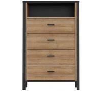 Griffith Rock Oak Effect 4 Drawer Chest