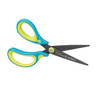 Griffix SC1BLS School Scissors, Blue Left, Pointed