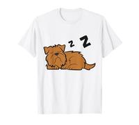 Griffon Bruxellois Sleeping Brussels Griffon T-Shirt