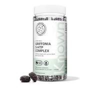 Griffonia 5-HTP Complex Gummies by Known Nutrition - with Vitamin B6 - Supports Normal Psychological Function - Natural Blackcurrant Flavour - 60 Vegan Gummies (30-Day Supply)