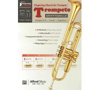 Grifftabelle Trompete ❘ Fingering Charts for Trumpet B-flat Trumpet Book
