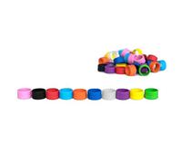 GRIFITI Band Joes 1.25 Inch 20 Pack Office, Magic, Ring, Pen, Art, Cooking, Wrapping, Cord Wraps, Longer Lasting Silicone Rubber Bands Mini Small Strong Colorful Rubberbands Elastic Siliconebands