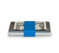 GRIFITI Band Joes Pocket Wallet Replacement Super Slim Profile Colorful Silicone Rubber Bands Money Wide Strap Grip Clip Siliconebands for Credit Card, License, Cash Holder