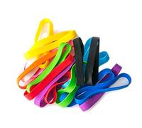 Grifiti Big-Ass Bands 9" x 5/8" Bands For Books, Camera Lens, Art, Cooking, Wrapping, Exercise, MacBooks, Bag Wraps, Dungies Replacements, and Made with Silicone Instead of Rubber or Elastic in 20 Pack Assorted Colors