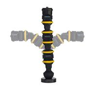 Grifiti Nootle Recon 5 Flex Arm Leg Magnetic Camera Mount Stand Magnetic Foot 6 Inch Flex Leg for Cameras, Arlo, Theta, Video, Mounts Securely Attaches to Steel or Other Magnetic Surfaces