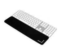 Grifiti Slim Wrist Pad 17 is a 4 x 17 x 0.25 Inch Pad With Black Nylon Surface and Non-Skid Neoprene Base Wrist Rest for Apple® Mac Mini Wireless Keyboard and Magic TrackPad, Apple iMac® Wired USB Keyboard, Anker, Rupoo, IOGear, Macally, Logitech, GMYLE, Gear Head, Genius, SIIG, Azio, Amazon Basics, Solidtek, Perixx, Verbatim, HP and other Thin Standard Keyboards