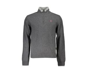 Grigio Tessuto Jumper - male - Napapijri - Turtlenecks - Gray - 2XL - Knitwear 2XL