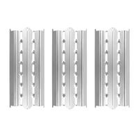 GriHero 3 Stainless Steel Burner Cover Aroma Rails for Broil King Signet, Sovereign and Monarch Heating Plate, Heat Tents, Flame Distributor, Flame Plates, Grill Replacement Parts for Broil King 18429