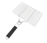 Grill Basket,BBQ Fish Grill Basket for Outdoor Grill,Removable 304 Stainless Steel Vegetable Grilling Basket BBQ Griller Accessories for Meat Vegetables