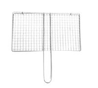 Grill Basket - Foldable and Portable Grate with Handle - Stainless Steel Grill Basket, Gift for Men Dads Husbands Birthday Outdoor Barbecue BBQ Meat Fish