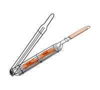 Grill Basket, Grilled Vegetable Basket, Non-Stick Grill Basket Grate, Grilling Basket for Skewers, Skewers, Metal Vegetable Grill Basket,