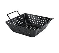 Grill Baskets Carbon Steel Premium Basket Grilling Accessories Fast and Roasting Tools Plate for Outdoor