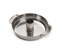 Grill BBQ Weber, Model 8838, Support Cooking Poultry, IN Stainless Polished