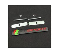 (Grill Black Red) 3d Metal R Sport Emblem Car Front Grill Logo Trunk Fender Decal Badge For Jaguar R Xj F Pace Xe Xf R Sport Sticker Accessories