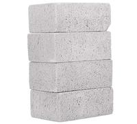 Grill Brick Block Cleaning Pumice Stones Magic Stone Removing Grease and Stains for Barbeque Griddle/Flat Top Grill/Racks (pack of 4)