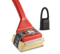 Grill Brush Bristle-Free- Safe BBQ Grill Brush for Gas, Charcoal, Cast Iron & Stainless Grates - Durable, Heat-Resistant Grill Cleaning Brush with Replaceable Head & Hanging Hook