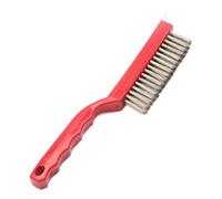 Grill Brush for Outdoor Grill,Small BBQ Wire Brush - Portable Grill Brush with Ergonomic Handle, Small Wire Grill Brush BBQ Cleaning Brush