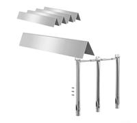 Grill Burner 69787 & 5 for flavorizer Bars for weber for spirit II Duty Burner 69787 with 5 for flavorizer Bars Set for weber for spirit E310 S320 Grill Burner and for flavorizer Bar Kit Complete