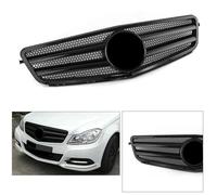 Grill Car Front Grill Bumper ABS Grille For Benz For W204 For C-CLASS For C63 C250 C300 C200 C350 2007-2014