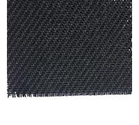 Grill Cloth for Vintage Speakers, Guitar Speaker Mesh Black And Yellow Sound-transparent Dust-proof Grass Rattan Chair Retro Mask(Black(0.5mX1.5m))