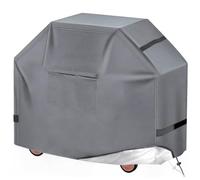 Grill Cover 48/52/55/60/65 Inch for Weber Genesis II,LX 300 Series and Genesis 300 Series Gas Grills,600D Heavy Duty Waterproof Fade Resistant BBQ Cover,All Weather Protection,Grey,40"x24"x42"