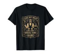 Grill Dad - I Like My Meat Like My Spare Time: Rare T-Shirt
