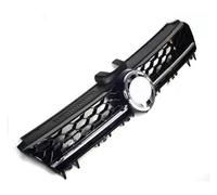 Grill Fit Replacement for VW For Golf 7 7.5 MK7 Modified For Gti Style 2014 2015 2016 2019 ABS Center Grill Honeycomb Meshed Front Racing Grille Grills(A2014-2017)(B2014-2017)