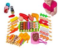 Grill Food Toy - Fake Food Accessories for Camping Toy Interactive Toys for Children Accessories for Boys and Girls Birthday Ju