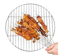 Grill for Cooking - BBQ Grill Net - Stainless Steel Baking Tray for Outdoor Beach Backyard Picnic Garden