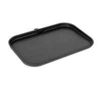 GRILL FORCE Non-Stick Griddle Plate for Ninja Woodfire Pro XL, Fit OG800 and OG900 Series, Cast Iron Flat Top Griddle Plate, Grill Pan with Oil Hole, Ninja Woodfire XL Grill Accessories,Insert, Black