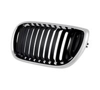 Grill Front Grille For BMW E46 320i 325i 325xi 330i 330xi 2000-2005 Kidney Front Hood Grille 51137030545 51137030546 Kidney Grill Grille(Left 51137030545)