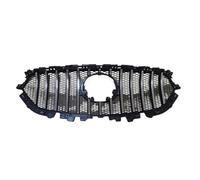 Grill Front Grille For MAZDA For CX-5 CX5 CX8 CX-8 2017-2020 EXTERIOR ACCESSORIES FRONT RACING GRILLE MESH BUMPER MASK COVER GRILLS FIT(Silver)