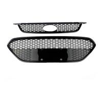 Grill Front Lower Grille Bumper For For Focus 2009-2015 Car Front Grille Honeycomb Guard Protector Cover(Full Set)