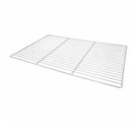 Grill Grate Silver Stainless Steel 67 x 40 cm Rectangular Robust Barbecue Accessories for Garden Patio Balcony Camping Heat Resistant Easy to Clean Efficient Heat Conduction for BBQ Barbecue