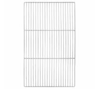 Grill Grate Silver Stainless Steel Outdoor Rectangular Grilling BBQ vidaXL