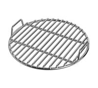 Grill Grates 17.7" Round Smooth Heat Resistant Stainless Steel Grill Grate with Handle for Baking Charcoal, Grilling, Roasting